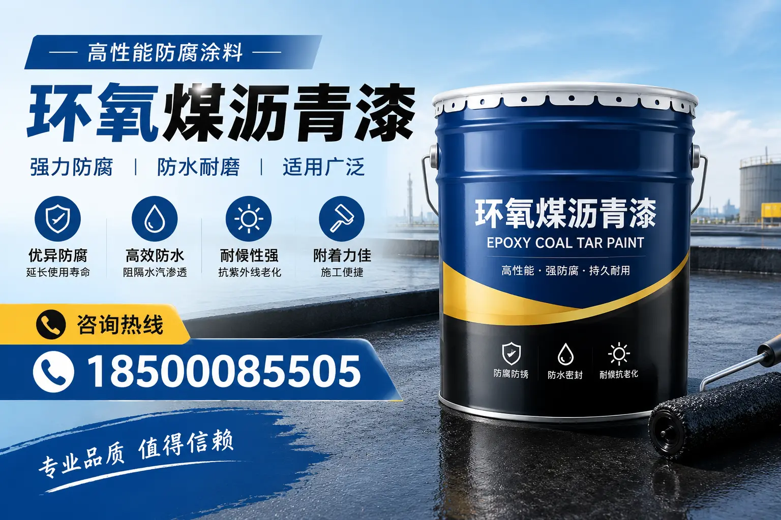 环氧煤沥青漆的主要成分与功能,清江浦用户深度了解